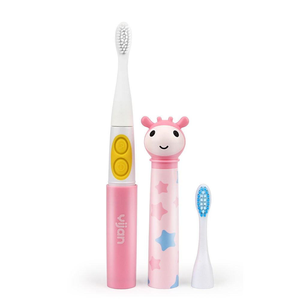 Yijan Children's Electric Toothbrush Battery Operated Kids Toothbrush