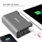 300W Car LED Power Inverter Converter DC 12V to AC 110V Car Adapter Dual USB 2.1