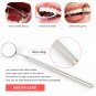 6pcs Stainless Steel Dental Lab Kit Dentist Surgical Mirror Teeth Pick Probe Set