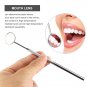 5pcs Stainless Still Dental Tool Kit Dentist Teeth Clean Hygiene Picks Mirror