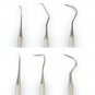 5pcs Stainless Still Dental Tool Kit Dentist Teeth Clean Hygiene Picks Mirror