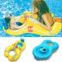 Infant Baby Kids Float & Adult Seat Inflatable Swim Swimming Ring Pool Water Fun