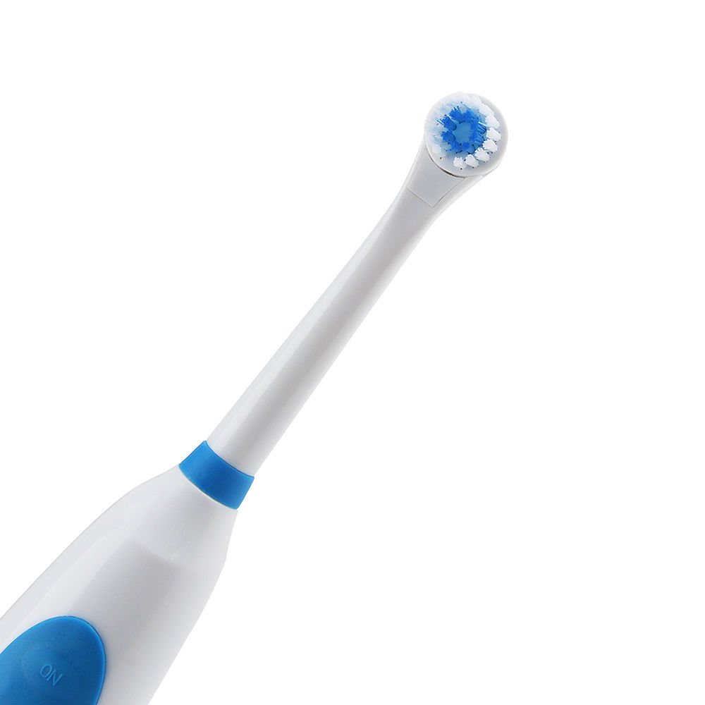 Rotary Electric Toothbrush Ultrasonic Sonic Waterproof Toothbrush 4 Brush Heads 