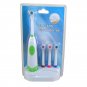 Rotary Electric Toothbrush Ultrasonic Sonic Waterproof Toothbrush +4 Brush Heads