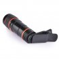 Clip-on 12x/8x Optical Zoom HD Telescope Camera Lens for Universal Mobile Phone