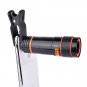 Clip-on 12x/8x Optical Zoom HD Telescope Camera Lens for Universal Mobile Phone