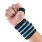 1 Pair Sports Wrist Band Thumb Brace Wrap Adjustable Fittness Gym Strap Bandage
