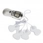 Electric Full Body Massager Pulse Slimming Muscle Relax Massage 4 Pads Therapy