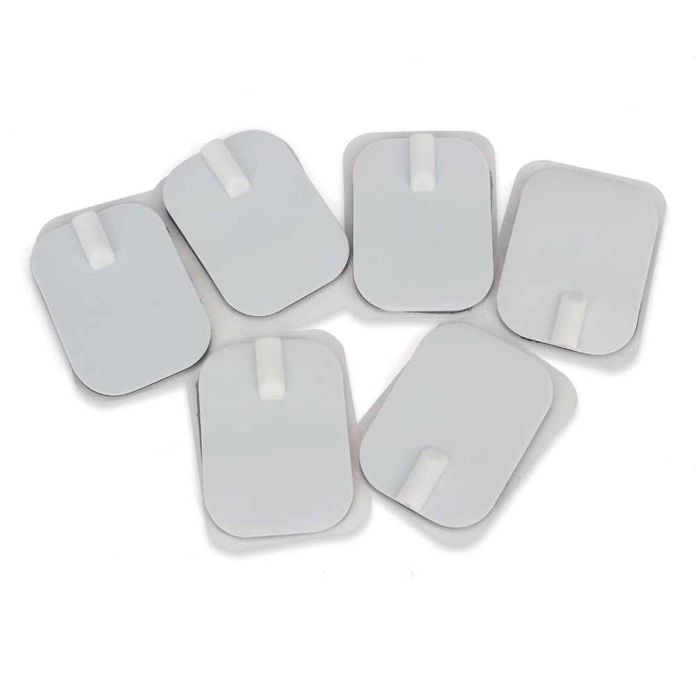 Reusable Electrode Pads Tens Massager Self Adhesive Pads for Massager 20PC 6x4cm