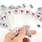 Transparent Waterproof PVC Poker Playing Cards Plastic Crystal Waterproof 54pcs