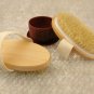 Natural Wooden Bristle Bath Shower Body Back Massage Dry Skin Brush Spa Scrubber