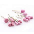 Electric Nail Art Drill Ceramic Bits File Cuticle Manicure Pedicure Tool Set 12P