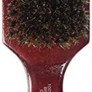 100% Pure BOAR HAIR BRISTLE TRAVEL SOFT WAVE BRUSH Hair Styles Handle Wood Wave