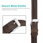 Retro Genuine Leather Straps for Fitbit Alta/ Alta HR Replacement Wristbands