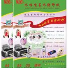 A4 Size 40pcs Water Transfer Inkjet Clear Waterslide Decal Paper For Mug Nail.