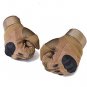 Hard Knuckle Military Tactical Gloves Adjustable Tan Men Motorcycle Motorbike(M)