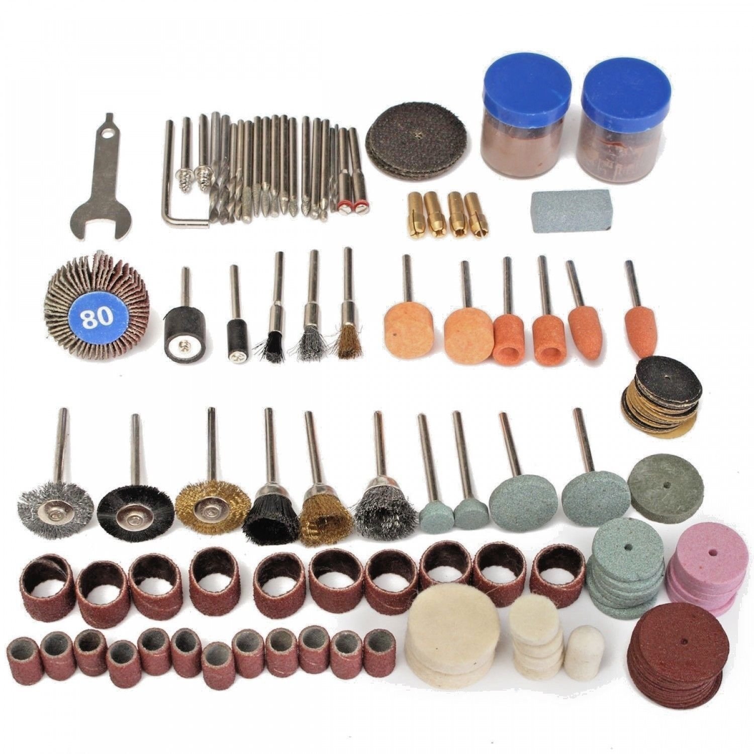 OriGinal 136Pcs Rotary Tool Accessories Bit Set Polishing Kits For Dremel New