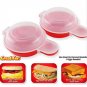 2pcs/set Cooking Eggwich Non-Stick Microwave Egg Cooker Fast Egg Maker Tools