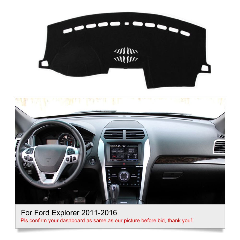 Fits For Ford Explorer 2011-2016 DashMat Dash Cover Mat DashBoard Cover Fly5D