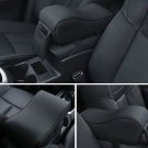 Black Car SUV PU Memory Foam Center Box Armrest Console Pad Cushion Cover Auto