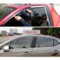 8mm / 39ft Auto Car Bright Silver Chrome Moulding Trim Bumper Strip Adhesive Set