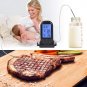 US Wireless WIFI Digital Dual Probe Barbecue Thermometer BBQ Oven Cooking Meat