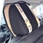 US STOCK 2x Car SUV PU Leather Front Seat Covers w/Free 2pc Neck Pillows Set Kit