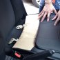 US STOCK 2x Car SUV PU Leather Front Seat Covers w/Free 2pc Neck Pillows Set Kit