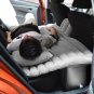 US STOCK Car Inflatable Air Cushion Seat Sleep Rest Bed Mattress Outdoor Gray