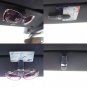 Durable Auto Car Sun Visor Glasses Sunglasses Card Ticket Holder Clip ABS Black
