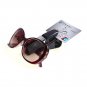 Durable Auto Car Sun Visor Glasses Sunglasses Card Ticket Holder Clip ABS Black