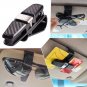 Durable Auto Car Sun Visor Glasses Sunglasses Card Ticket Holder Clip ABS Black