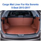 Car Cargo Trunk Boot Mats Liner For Kia Sorento 5-Seat 2013-2017 All-Weather Kit