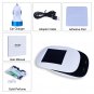Car Home Solar Air Purifier Smell Dust Cleaner Intelligent Control Car Charger