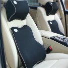 Universal Auto Car Memory Foam Lumbar Neck Cushion Pillows Seat Set Comfortable
