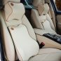 Universal Auto Car Memory Foam Lumbar Neck Cushion Pillows Seat Set Comfortable