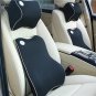 2pc Car Memory Foam Lumbar Cushion Neck Pillow Kit Seat Covers Comfortable Set