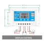 12V/24V Dual-USB LED Solar Panel Controller Regulator Charge Battery Protection