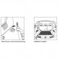 Durable Auto Car SUV Rear Trunk Boot Floor Cargo Net Elastic Mesh Storage Set