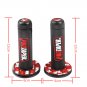 2pc 7/8" Motorcycle Rubber Hand Grip Handlebar Handle Bar ATV Dirt Bike Harley