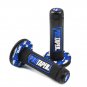 2pc 7/8" Motorcycle Rubber Hand Grip Handlebar Handle Bar ATV Dirt Bike Harley