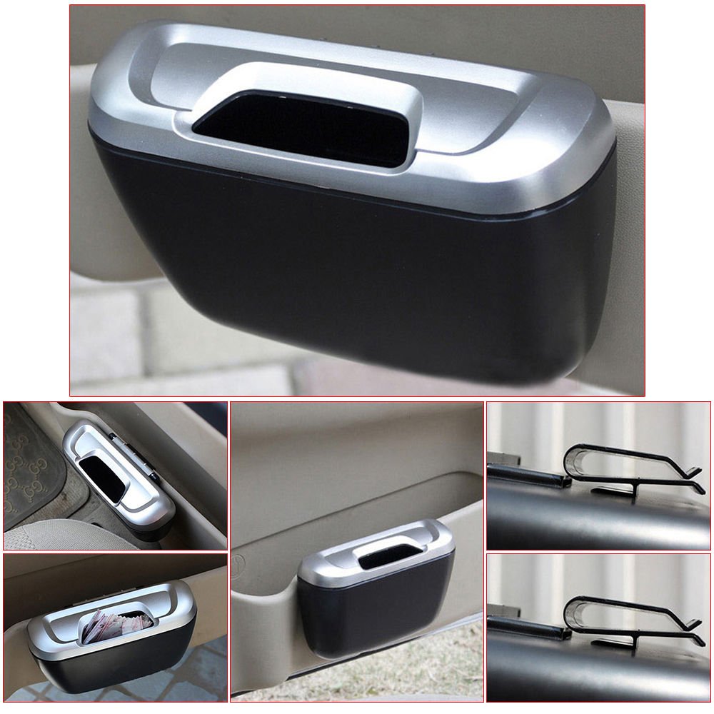 Mini Trash Rubbish Tobacco ash Dustbin Garbage Dust Box Holder Bin Sedan SUV