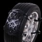 6pc Black 165-275mm Car Anti-Snow Anti-Skid Tire Chains Emergency Thickening Set