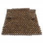 2x Auto Car Truck Natural Wood Beaded Massage Seat Cover Cushion Coffee Summer