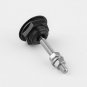 4pc Black Car Racing Quick Pins Push Button Billet Hood Lock Clip For BMW BENZ