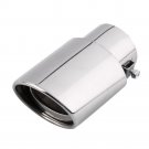 Vehicle Car SUV Straight Stainless Steel Rear Tail Exhaust Pipe Tip Muffler