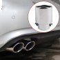 Vehicle Car SUV Straight Stainless Steel Rear Tail Exhaust Pipe Tip Muffler