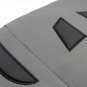 13x 5-Seats Sedan SUV M Size Gray / Grey PU Seat Covers Front+Rear Full Set Kit