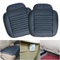 2x Breathable Car PU Leather Seat Cover Cushion Bamboo Charcoal Universal Set