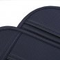 2x Breathable Car PU Leather Seat Cover Cushion Bamboo Charcoal Universal Set